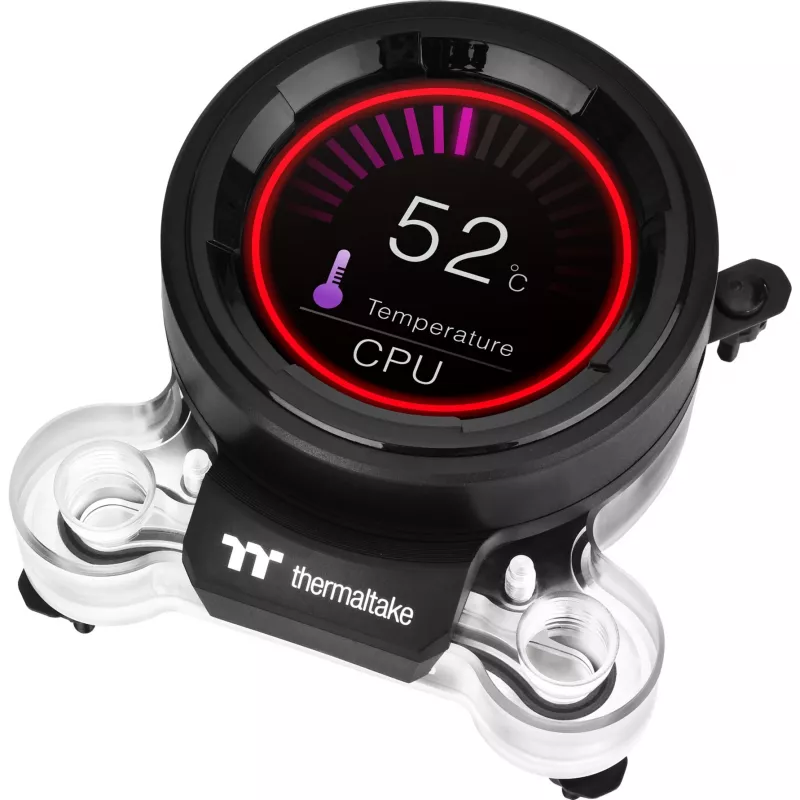 Vesijahutus Pacific MX2 Ultra CPU veeblokk, vask, 2,1-tolline LCD temperatuuriandur