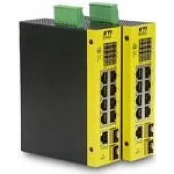 Gigabit Switch kti networks KGS-1060 — 10-pordiline tööstuslik lüliti, 8×RJ45 Gigabit, 2×SFP
