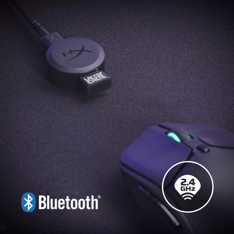 HyperX Pulsefire Haste 2 - juhtmevaba mänguhiir (must)