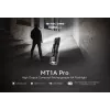 Käsilamp Nitecore MT1A Pro — LED 50 lm, USB-laetav, 1100 mAh, alumiinium, veekindel, põrutuskindel, must