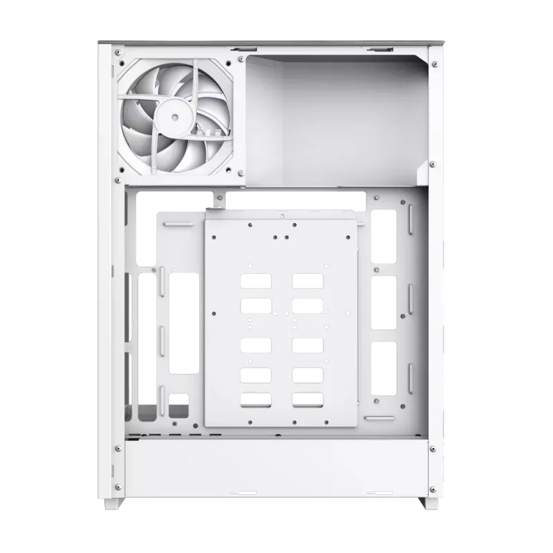 Gamemax korpus | T20 WH | Valge | M-ATX | Toiteplokk puudub