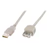 USB-pikenduskaabel Digitus AK-300202-018-E 1,8m