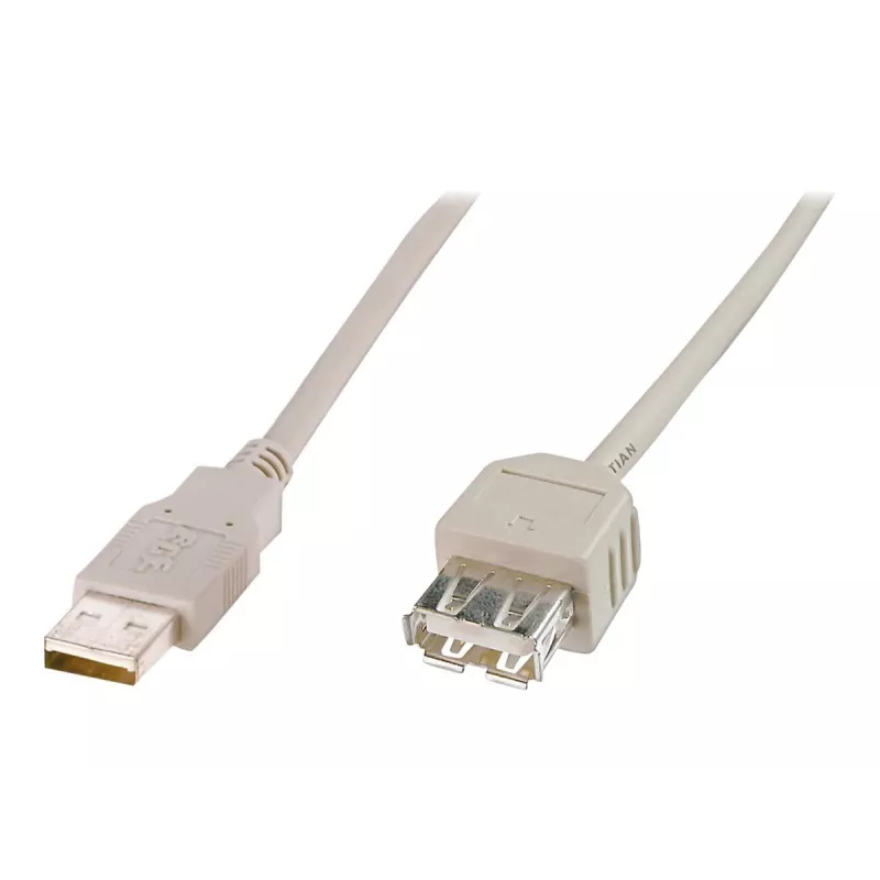 USB-pikenduskaabel Digitus AK-300202-018-E 1,8m