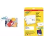 Avery Quick DRY J8173 - aadressisildid - Valge - 57 x 99,1 mm - 250 tk. (25 lehte x 10) (J8173-25)
