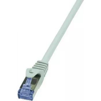 Võrgukaabel LogiLink Cat6a S/FTP RJ-45 0,5 m Hall