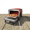 Ninja OO101EU välisgrill/barbeküü Elektriline + Söegrill Must, Punane, Hõbedane 2400 W
