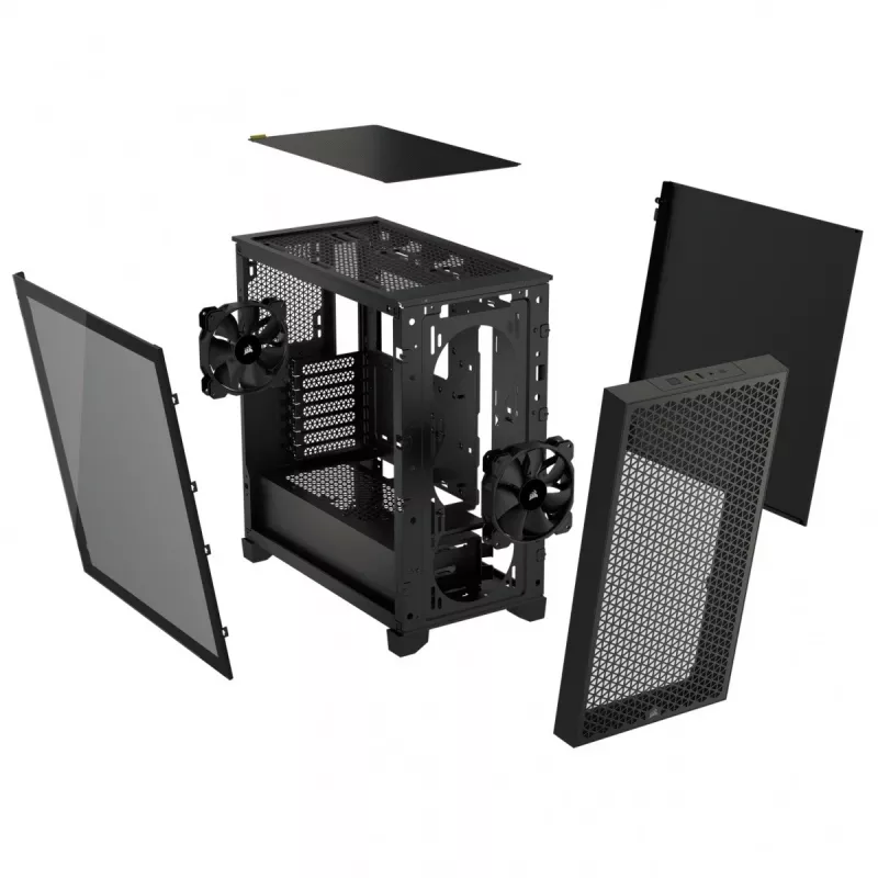 Arvutikorpus Corsair CC-9011251-WW Midi Tower Must