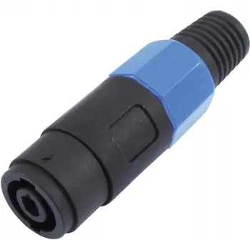 Kõlarikaabli adapter Omnitronic 30203530 4-pooluseline pikendamiseks ja ühendamiseks