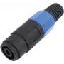 Kõlarikaabli adapter Omnitronic 30203530 4-pooluseline pikendamiseks ja ühendamiseks