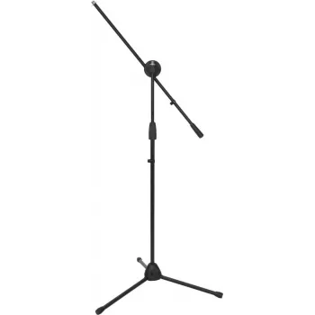 Mikrofonistatiiv Omnitronic MS-4 Pro noolhoovaga, must