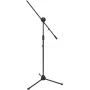 Mikrofonistatiiv Omnitronic MS-4 Pro noolhoovaga, must