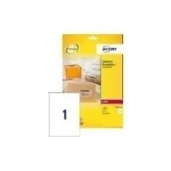 Avery Clear Address Label Laser L7565 Läbipaistev 99,1x67,7mm 25 lehte