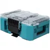 MAKTRAK Organizer compact, tööriistakast sinine/läbipaistev, läbipaistev kaas