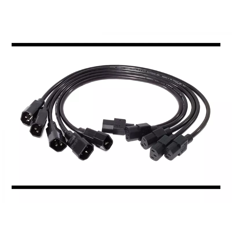 APC toitejuhtme komplekt (5 tk), C13 - C14, 0,6 m