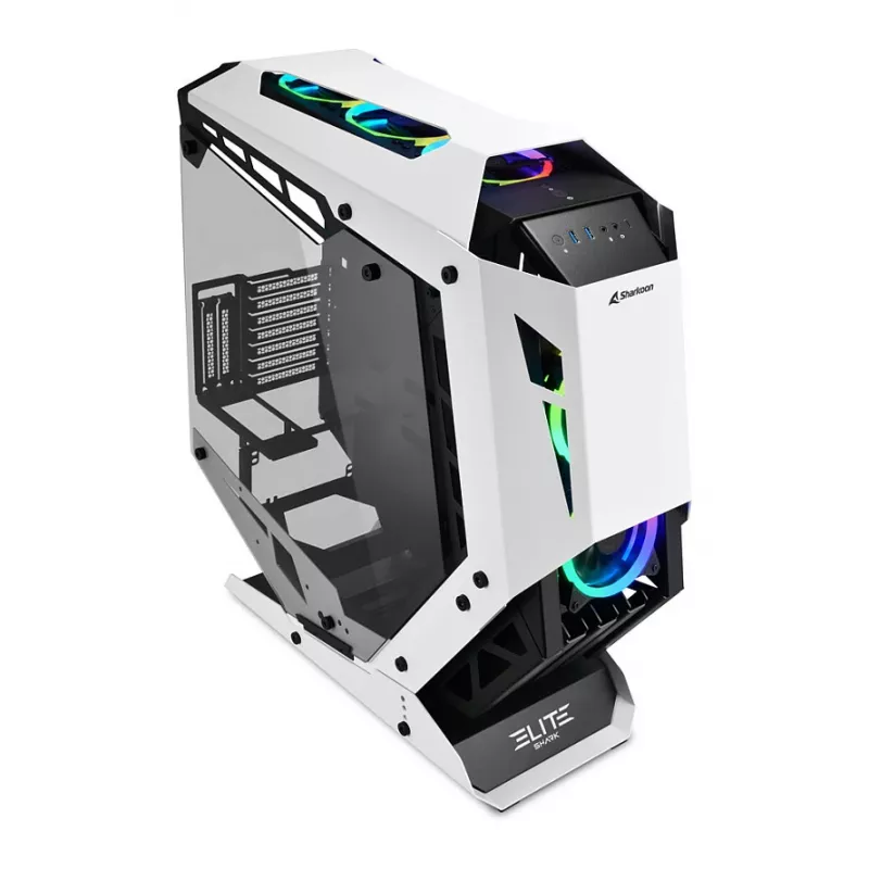 Sharkoon Elite Shark CA700 - Miditorn - ATX - akendega külgpaneel (karastatud klaas)