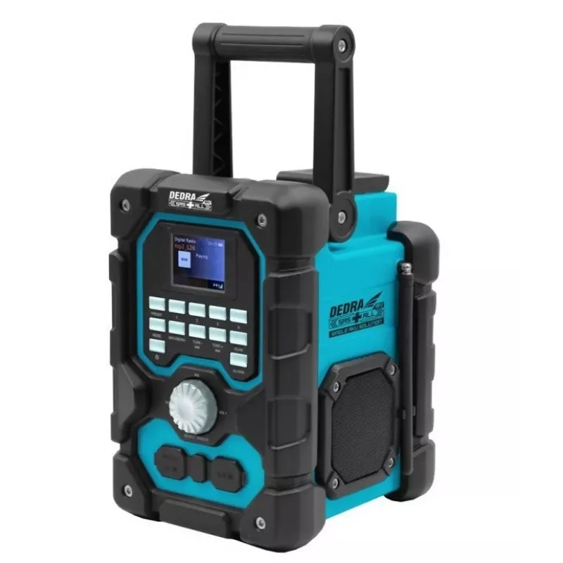 Juhtmeta raadio DAB+/FM Bluetooth 18V USB