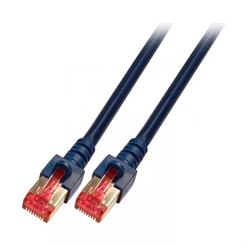 EFB-Elektronik RJ45 paigakaabel Cat.6 S/FTP LSZH must 0,25m Tootja: EFB Elektronik (K5515.0,25)