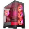PC-korpus MODECOM Volcano SPACE APEX ARGB Midi Tower, karastatud klaas, USB-C, toetab ATX/microATX/Mini-ITX, GPU kuni 430 mm, CPU jahuti kuni 180 mm