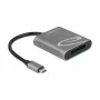 Kaardilugeja DeLOCK 91741 USB 3.2 Gen 1 USB-C must hall