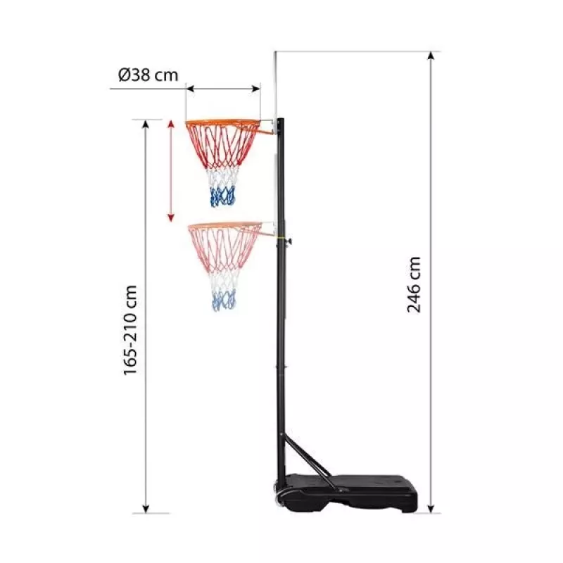 NILS ZDK018 - korvpallirõngas
