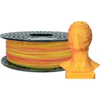 AzureFilm PLA 1,75mm DUAL NEON kollane - PINK 1kg - AZUREFILM 3D FILAMENT (P171-1912)