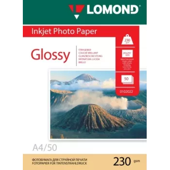 Lomond Photo Inkjet Paper Glossy 230 g/m2 A4, 50 sheets