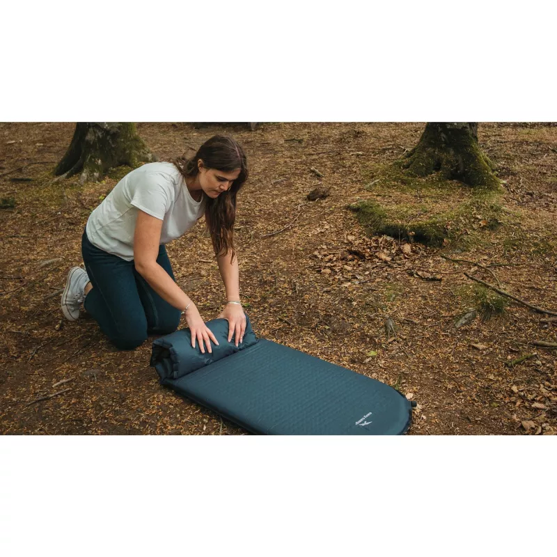 telkimismatt Compact Single, Pacific Sinine 300068 (tumesinine)