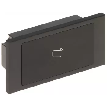 Card reader DAHUA VTO4202FB-MR — must, 100×100×28,5 mm, ühildub Dahua Europe'iga