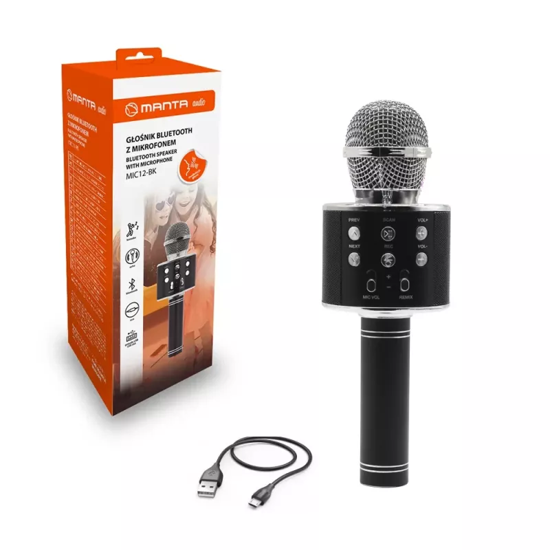 Manta MIC12-BK Must