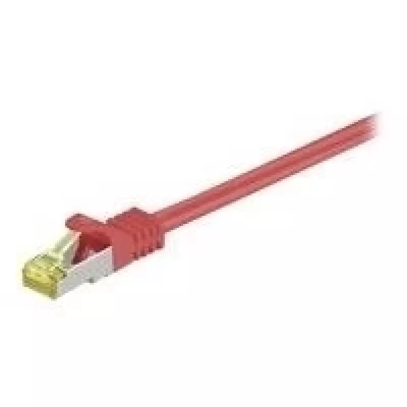 Wentronic Goobay Cat.7 toorkaabli patch-kaabel, S/FTP (PiMF), punane, 30 m - LSZH halogeenivaba, vask, RJ45 pistik (91679)