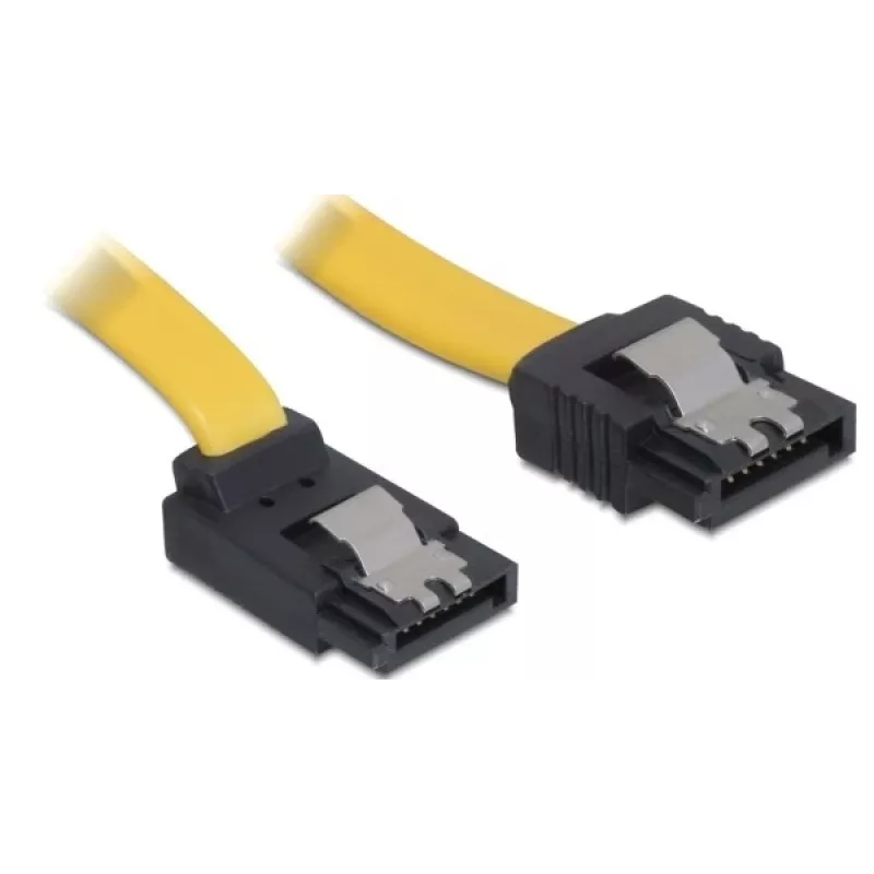 SATA kaabel DeLOCK 82472 0,3 m Kollane