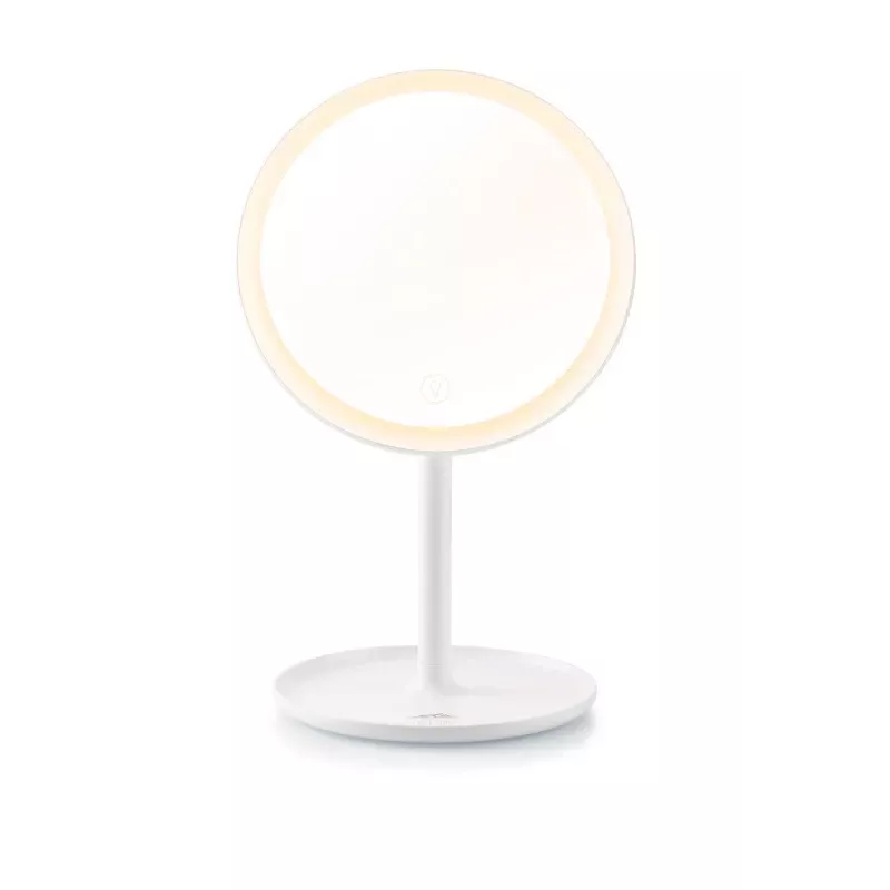 Vabaltseisev LED-jumestuspeegel ETA Fenité ümar 20 cm, puutetundlik juhtimine, USB, sisseehitatud LiPo aku