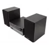 Kodune audiorikrosüsteem Aiwa MSBTU-700DAB — 25 W RMS, DAB+/FM, Bluetooth 10 m, plaadisahtliga CD, LED-ekraan, must/arktiline sinine