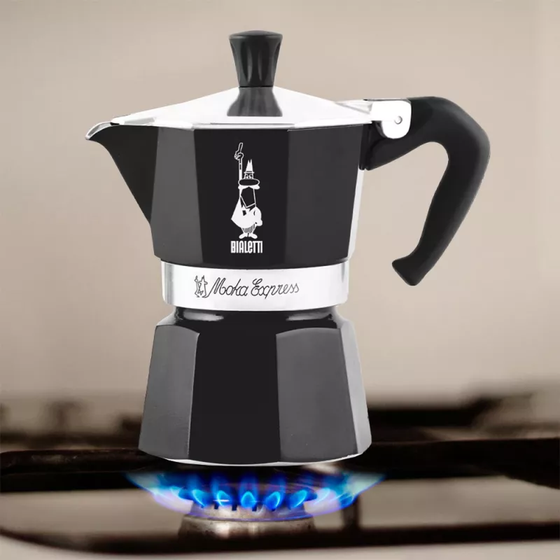 Bialetti Moka Express Moka pot Must