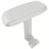 Ergonoomiline kontoritool thunder x3 TEGC-3073102.B1 — valge ja sinine polster, reguleeritavad käetoed, kõrge seljatugi