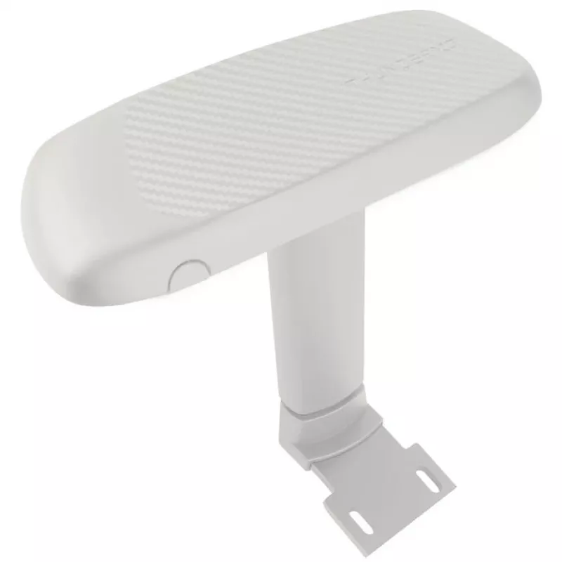 Ergonoomiline kontoritool thunder x3 TEGC-3073102.B1 — valge ja sinine polster, reguleeritavad käetoed, kõrge seljatugi