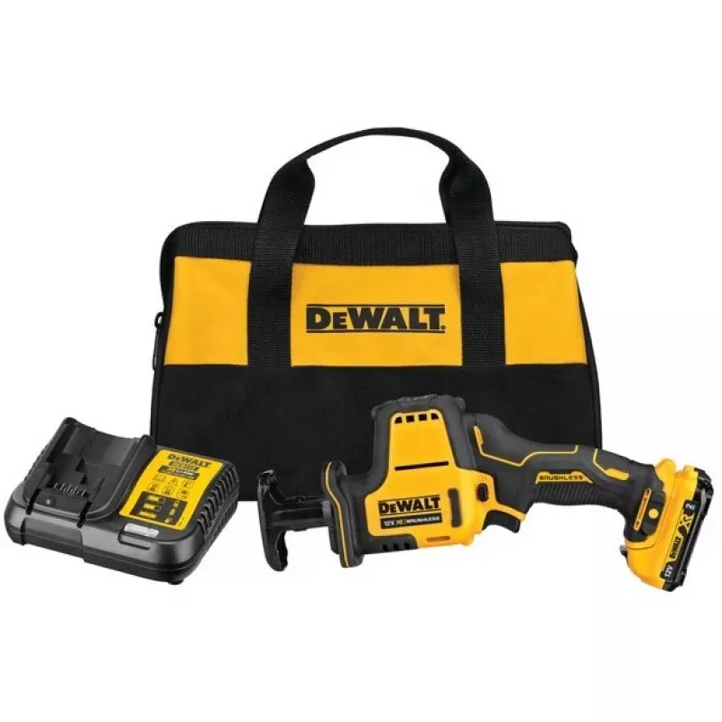 DeWALT DCS312D2-QW tikksaag 2800 spm Must, Kollane