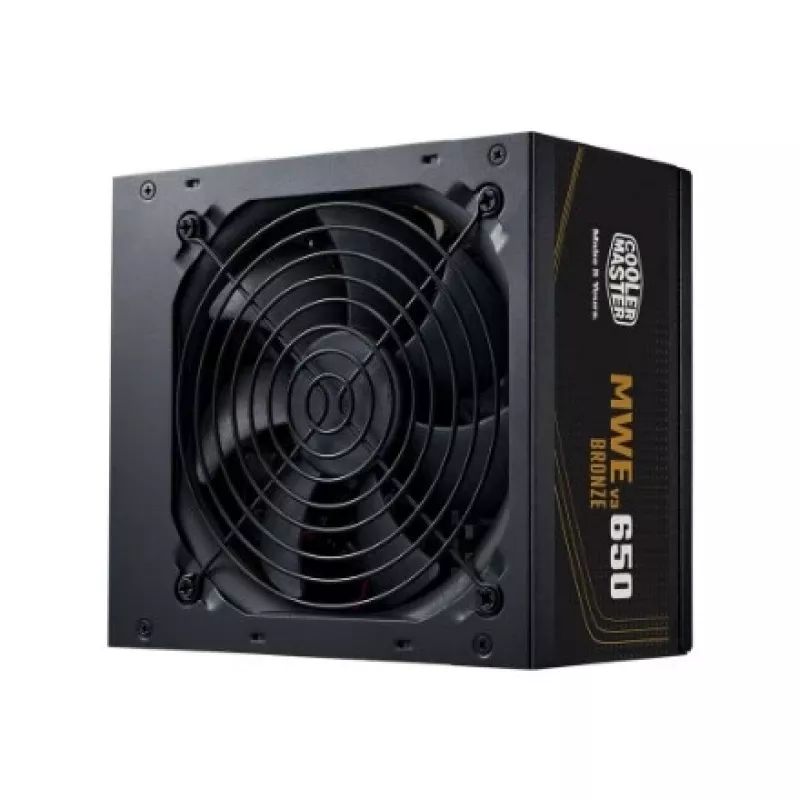 Cooler Master MWE Bronze 650 V3 230V arvuti toiteplokk 650 W 24-pin ATX ATX must