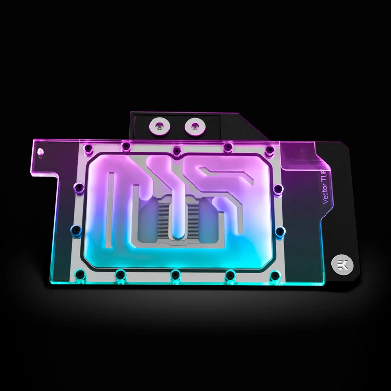 Vesiblokk EK Water Blocks Akrüül Vask Must Nikkel Läbipaistev