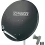 Satelliidiantenn SCHWAIGER SPI9961SET2 80 cm Twin-LNB-ga 2 osalejale