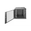 Seinale paigaldatav riiul Digitus DN-19 09U-6/6-EC-SW