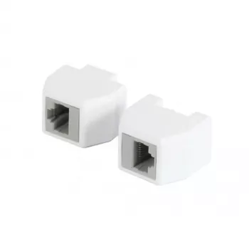 RJ45 ühendusmuhv ALLNET TP-TP CAT6A 8-kontaktiline magnetiline PoE-toega 10G