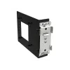 Siiniklamber Axis 02361-001 Must 95 mm x 119 mm