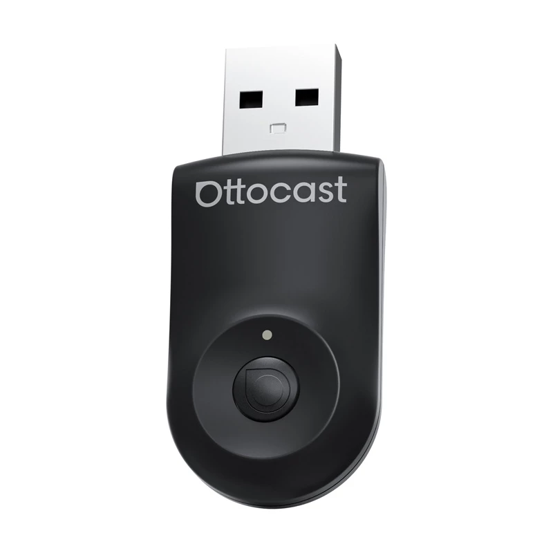 Juhtmevaba adapter Ottocast CA505-T 2-in-1 Bluetooth ja Wi‑Fi auto infotainment süsteemile
