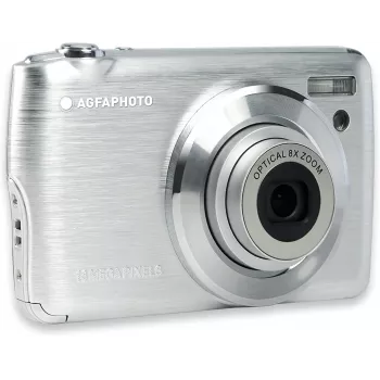 Agfa Photo DC8200 hõbedane + ümbris + SD-kaart 16 GB
