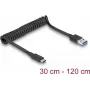 USB-kaabel DeLOCK 85349 USB 3.2 Gen 2 1.2 m USB A USB C must