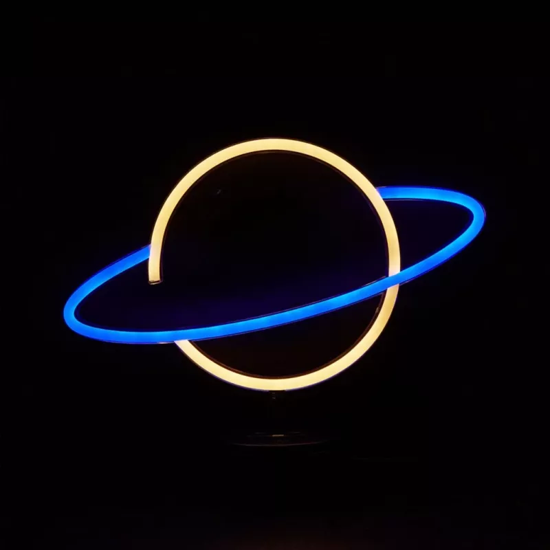 Manta SNL38BLT Style Neon Lights Planet dekoratiivne LED-lamp