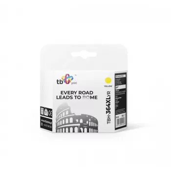 Ink. Cartridge TB Kompat. S HP CB325EE (No.364), TBH-364XLYR, kollane