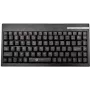 Ühendatav USB-klaviatuur GETT CleanType Easy Basic Compact — QWERTZ saksa paigutus, must