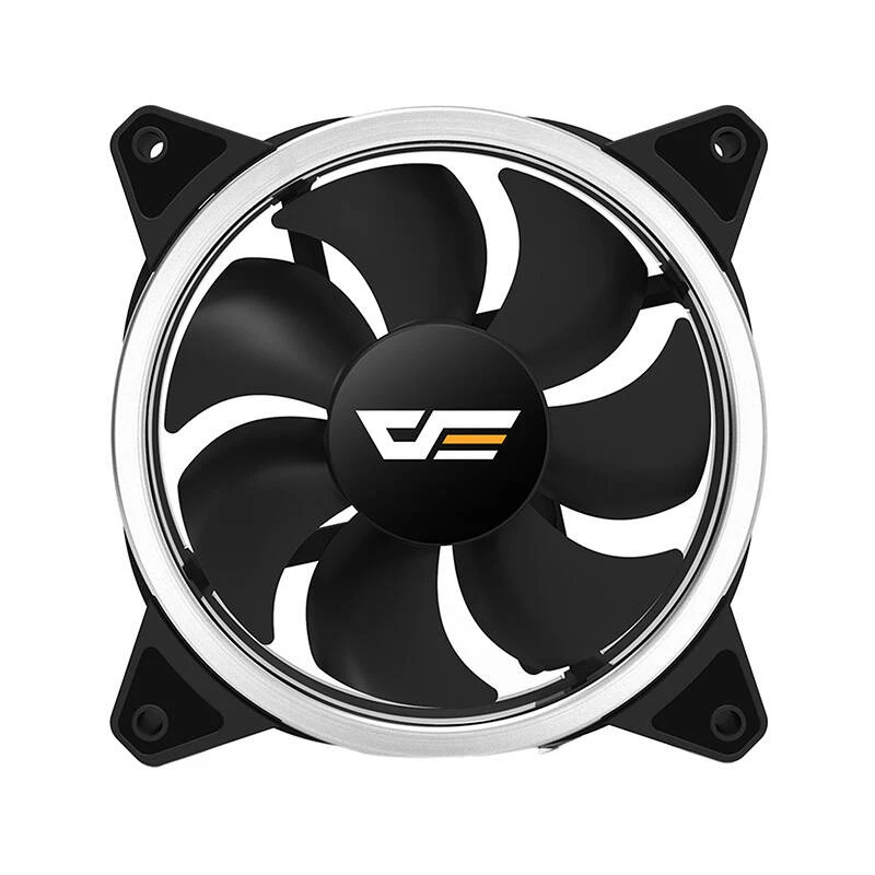 Ventilaator darkFlash DR12 PRO 12 cm Must 1200 RPM hüdrauliline laager